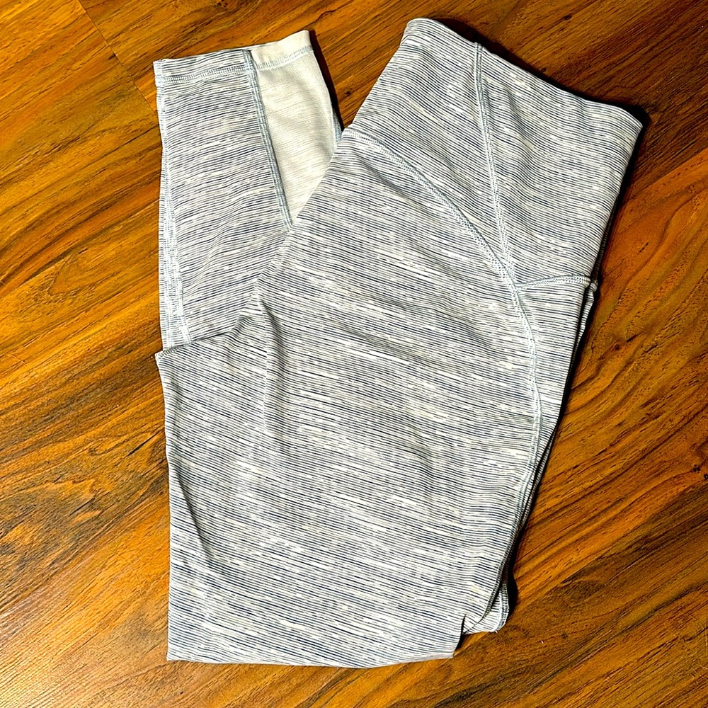 Lululemon running workout pants mesh insert